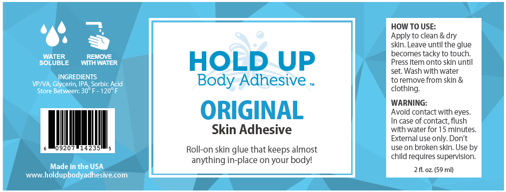 Easy Roll-On Skin Adhesive  Keeps Clothing in Place - Body Glue